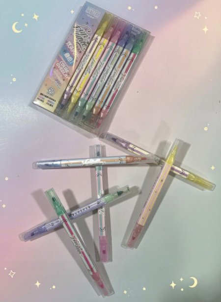 أقلا تلوين  مزدوجة الاطراف